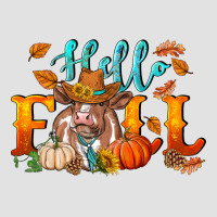 Hello Fall Heifer Cow Premium Hoodie | Teevron