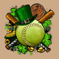 St.patrick's Day Softball Vintage Hoodie | Teevron