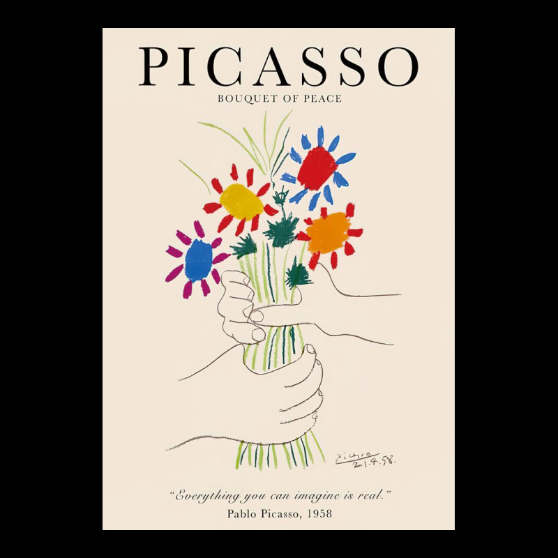 Pablo Picasso   Bouquet Of Peace Ladies Tee by artisFamous | Teevron