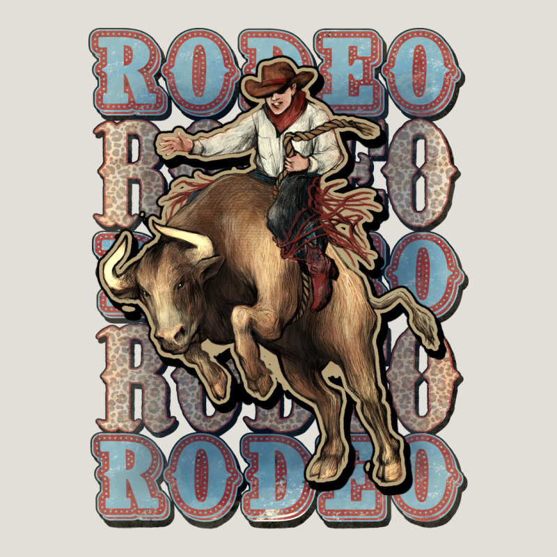 Rodeo Cowboy Bull Western Heavy Core Tee by HowdyJamesFarm | Teevron