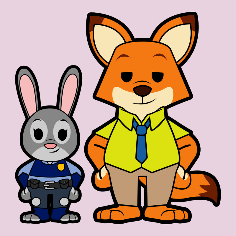Zootopia Duo Chibi Ladies Tee by artisFamous | Teevron