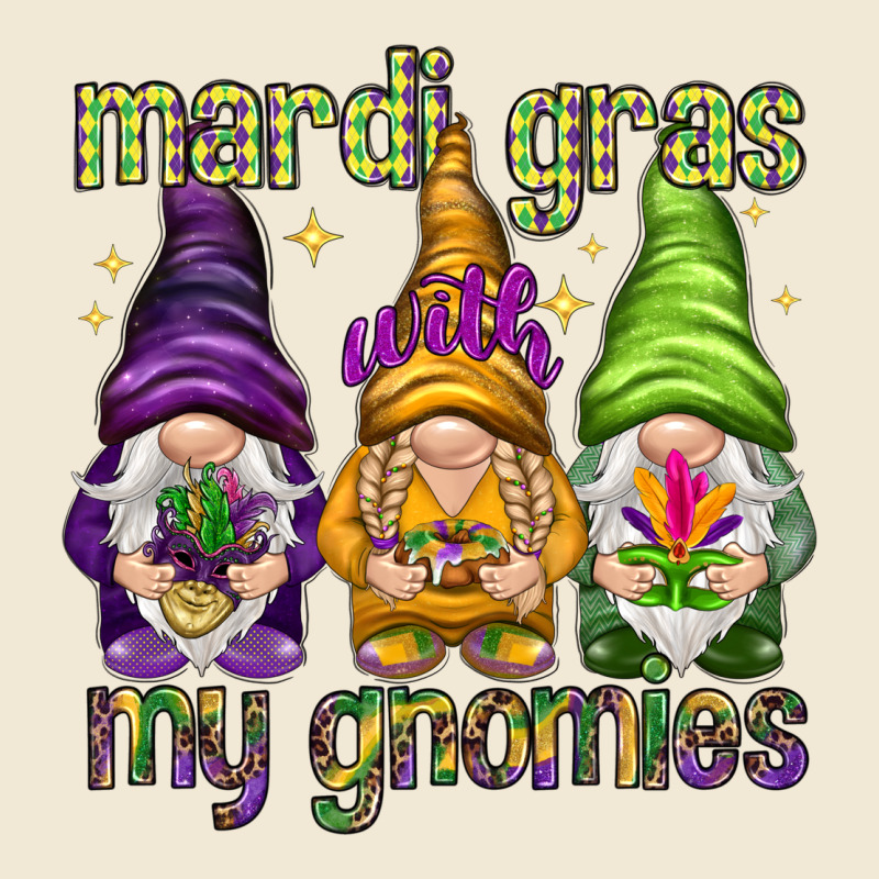 Mardi Gras With My Gnomies Ladies Tee by HowdyJamesFarm | Teevron