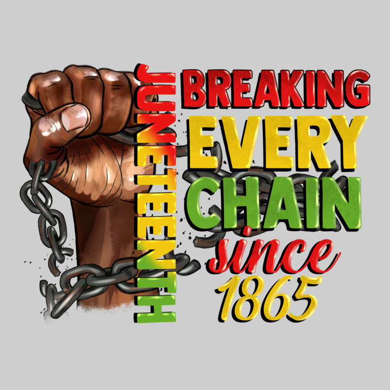 Juneteenth Breaking Every Chain Since 1865 Premium Tee by CowGirlArtShop | Teevron