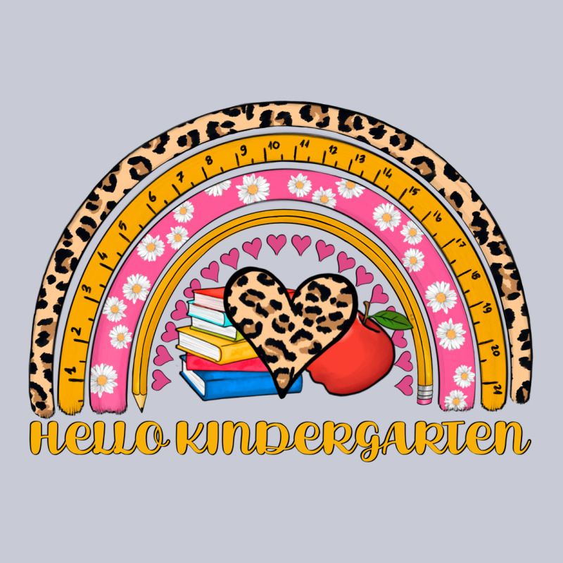Back To School Rainbow Hello Kindergarten Heavyweight Hoodie by AdoDesignShop | Teevron