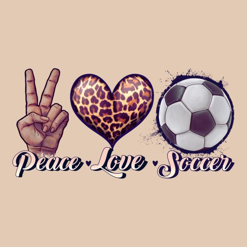 Peace Love Soccer Urban Hoodie by JahusDesignShop | Teevron