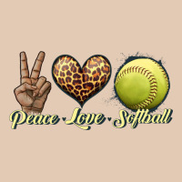 Peace Love Softball Urban Hoodie | Teevron