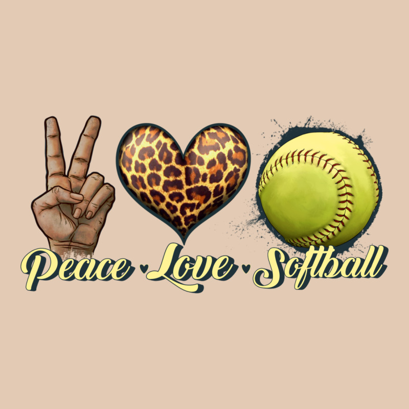 Peace Love Softball Urban Hoodie by JahusDesignShop | Teevron