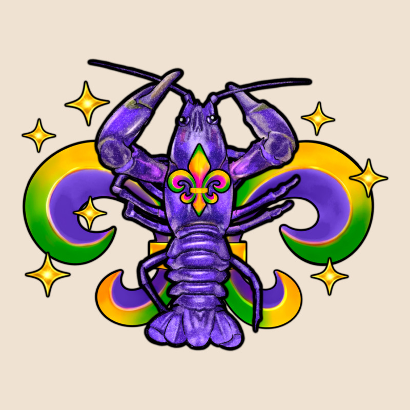 Mardi Gras Crawfish Urban Heavy Tee by FaDigitalArtStudio | Teevron