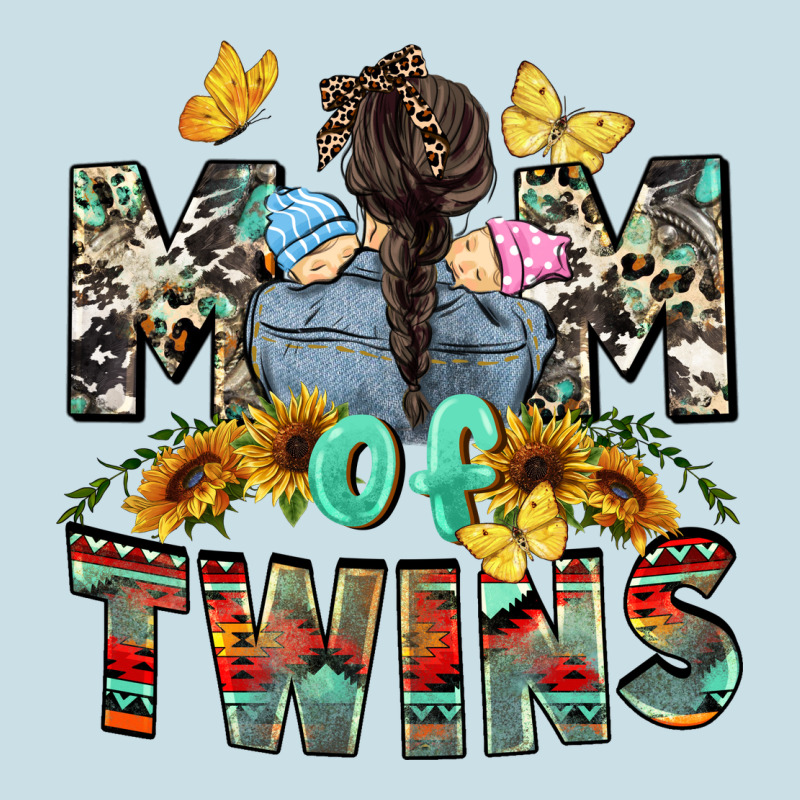 Mom Of Twins Mother's Day Ladies Tee by CowGirlArtShop | Teevron