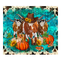 Fall Longhorn Cows Classic Tee | Teevron