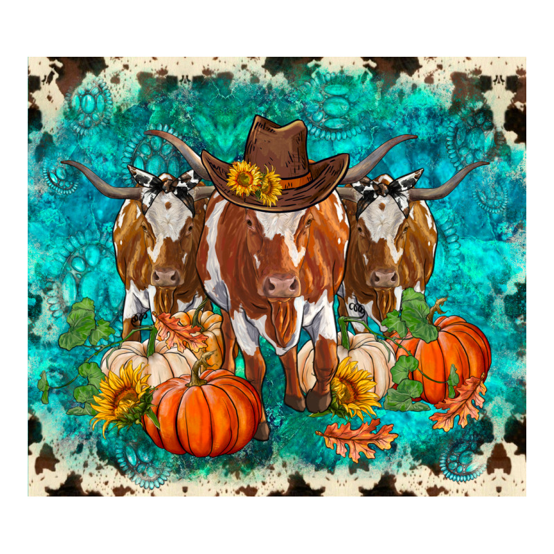 Fall Longhorn Cows Classic Tee by RanaPortraitStore | Teevron
