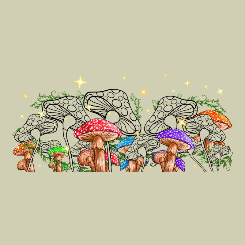 Magic Mushroom Heavy Core Tee by TumblerDesignByShophia | Teevron