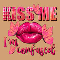 Kiss Me I'm So Confused Valentine's Day Vintage Tee | Teevron