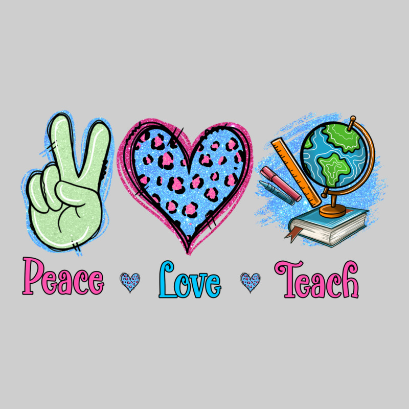 Peace Love Teach Premium Tee by Jasminsmagicworld | Teevron