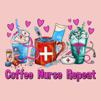 Coffee Nurse Repeat Nurse Coffee Cups Urban Heavy Tee | Teevron