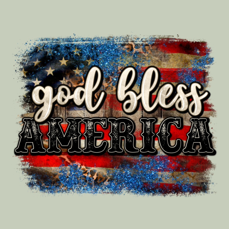 God Bless America  4th Of July Ladies Tee by CowGirlArtShop | Teevron