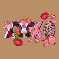 Xoxo Baby Cow Valentine's Day Vintage Hoodie | Teevron