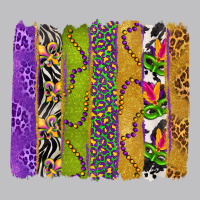 Mardi Gras Brushstrokes Long Sleeve Tee | Teevron