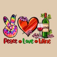 Peace Love Wine Heavyweight Sweatshirt | Teevron