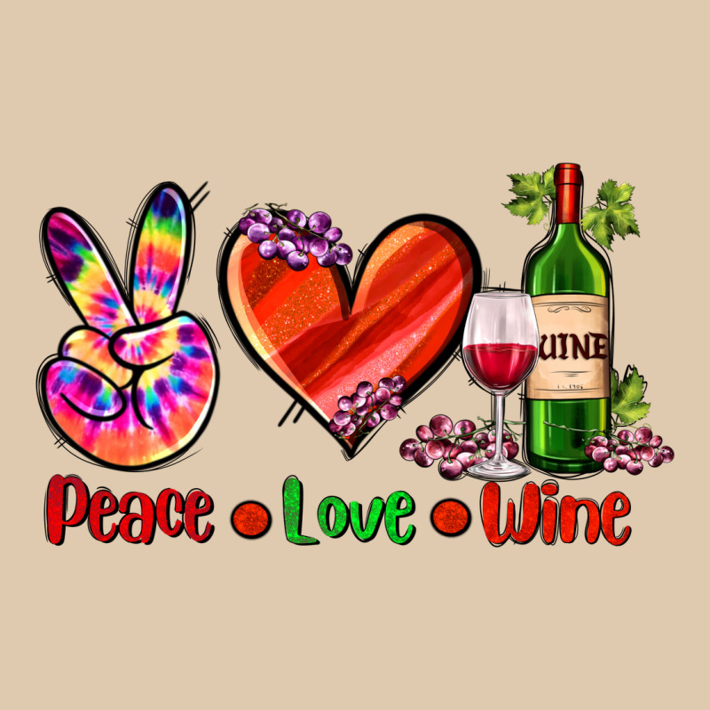 Peace Love Wine Heavyweight Sweatshirt by AdoDesignShop | Teevron