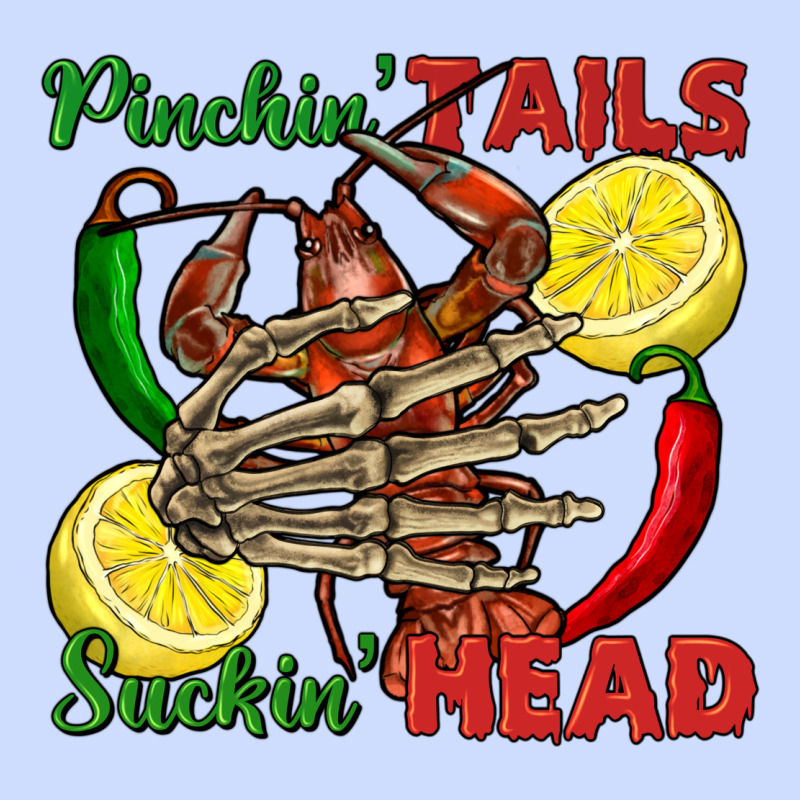 Pinchin' Tails Suckin' Head Crawfish Urban Heavy Tee by FaDigitalArtStudio | Teevron