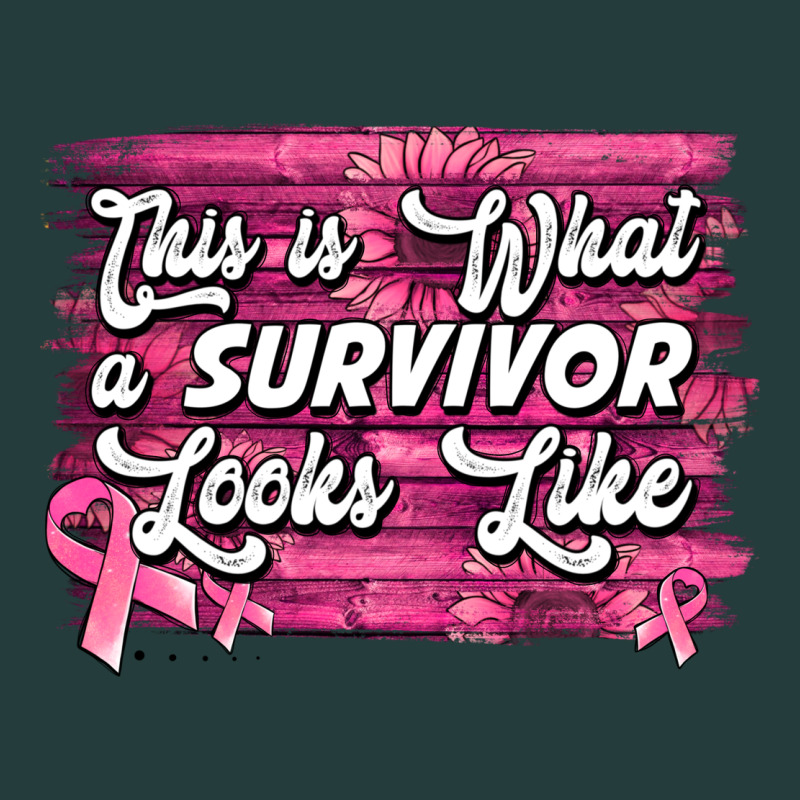 This Is What A Survivor Looks Like Breast Cancer Awareness Classic Tee by Jasminsmagicworld | Teevron