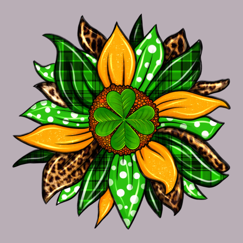St. Patrick's Sunflower Vintage Tee by OliviaCreatesArt | Teevron