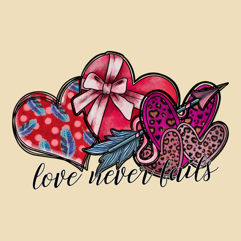 Love Never Fails Premium Hoodie by SublimationCraftShop | Teevron