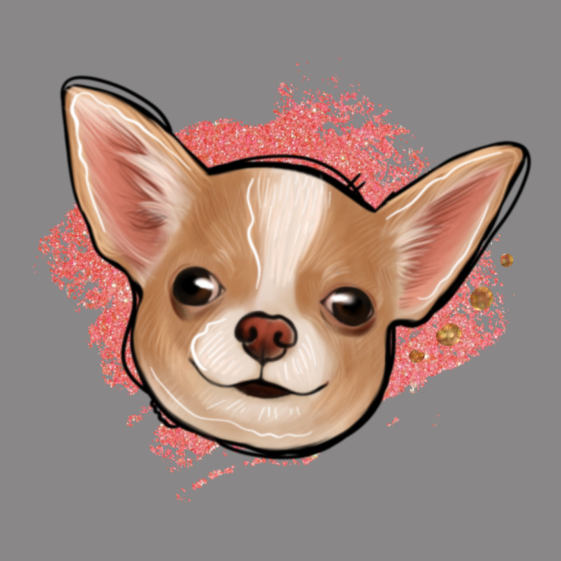 Chihuahua Pink Glitter Vintage Tee by Jasminsmagicworld | Teevron