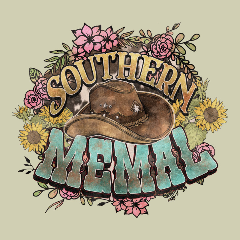 Southern Memal Western Flowers Heavy Core Tee by HowdyJamesFarm | Teevron