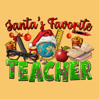 Santa's Favorite Teacher Vintage Hoodie | Teevron