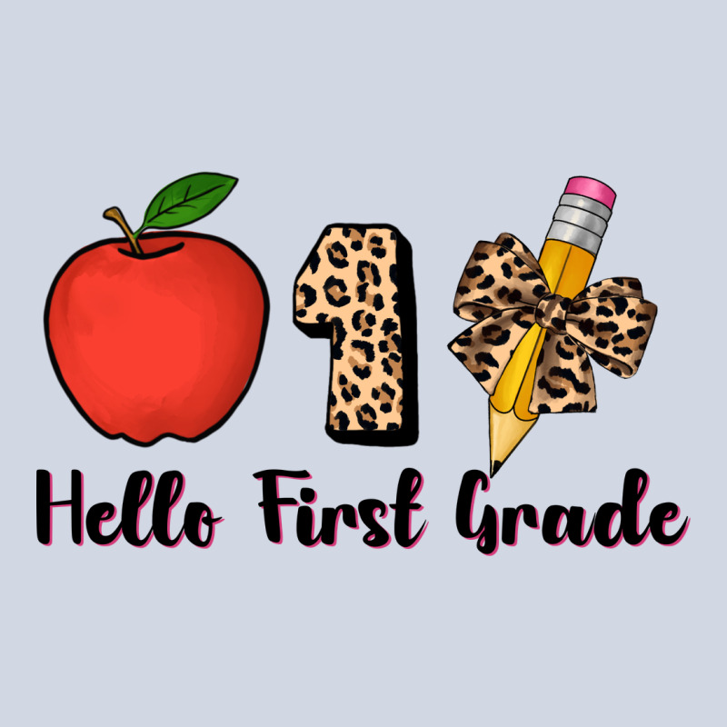 Hello First Grade Leopard 3200x2400 Premium Sweatshirt by AdoDesignShop | Teevron