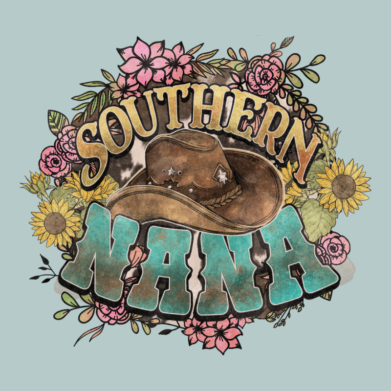 Southern Nana Western Flowers Heavy Core Tee by HowdyJamesFarm | Teevron