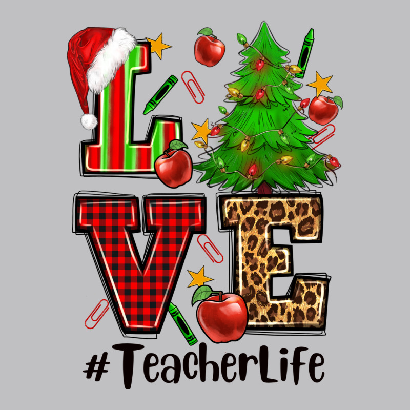 Love Teacher Life Christmas Classic Tee by CowGirlArtShop | Teevron
