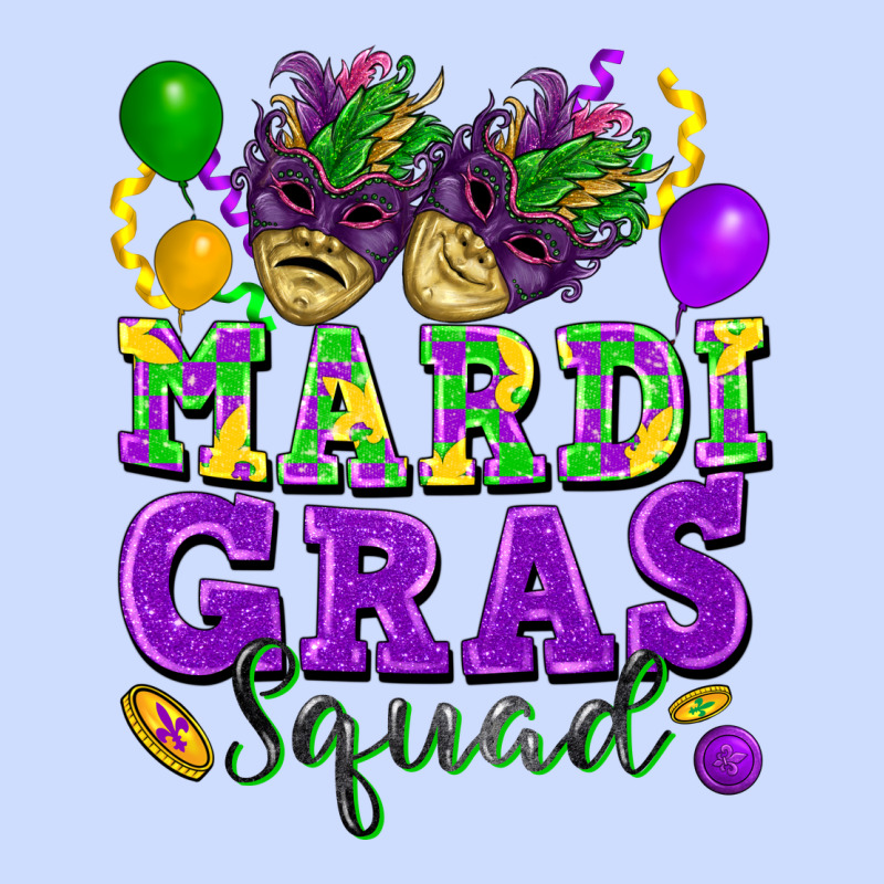 Mardi Gras Squad Urban Heavy Tee by FaDigitalArtStudio | Teevron