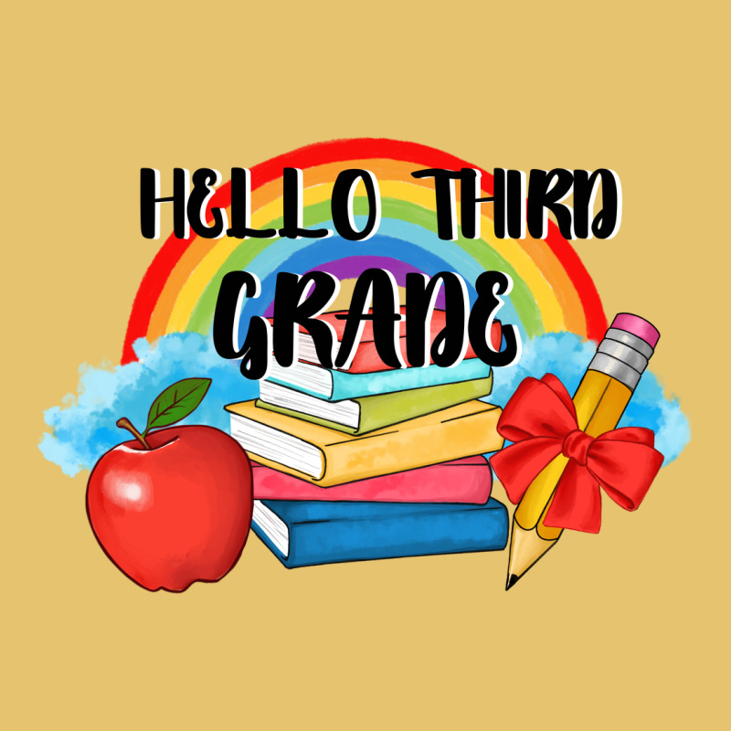 Back To School Hello Third Grade 3200x2400 Premium Sweatshirt by AdoDesignShop | Teevron