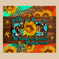 With God All Things Are Possible Heavyweight Sweatshirt | Teevron
