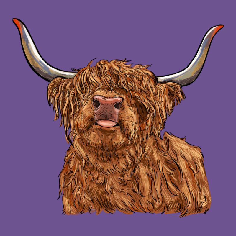 Highland Cow Vintage Tee by RanaPortraitStore | Teevron