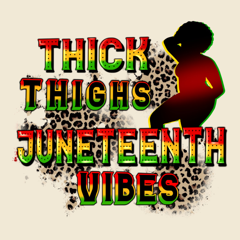Thick Thighs Juneteenth Vibes Cowgirl Premium Tee by CowGirlArtShop | Teevron