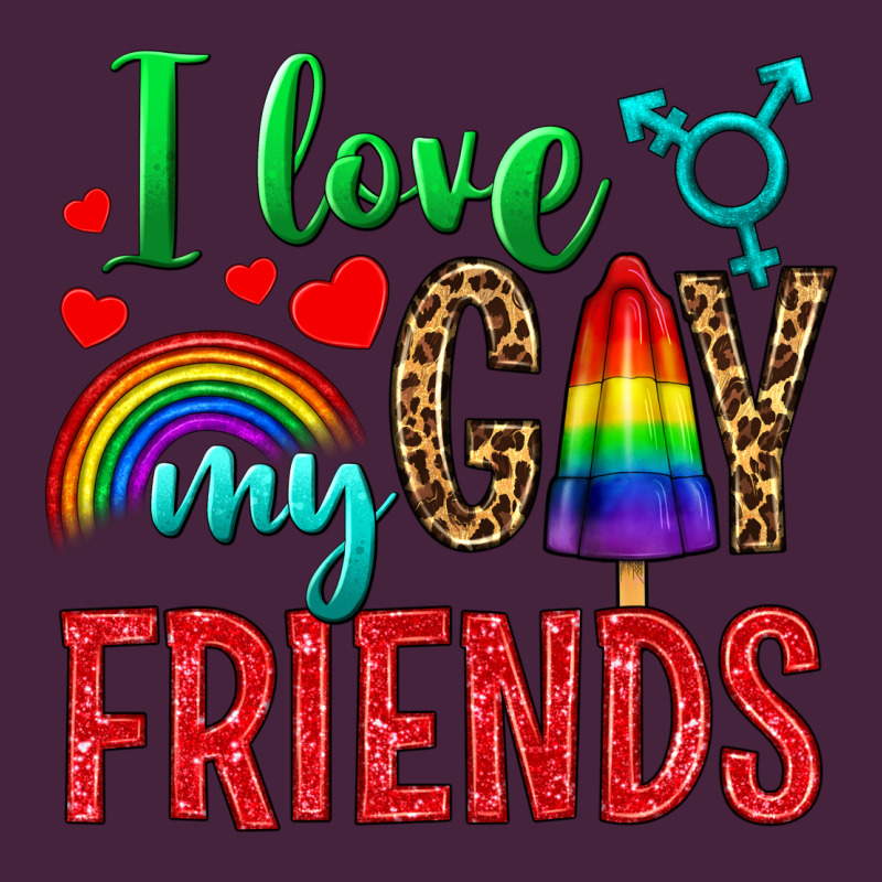 I Love My Gay Friends Long Sleeve Tee by BundleAndBundleShop | Teevron