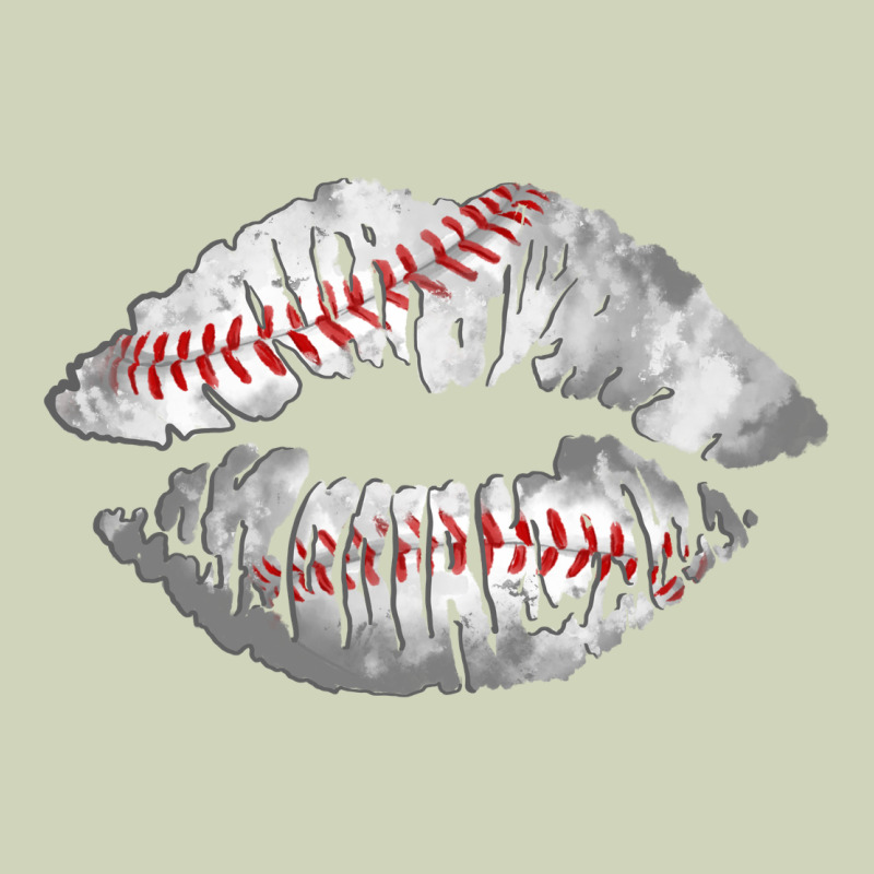 Baseball Lips Heavyweight Hoodie by AdoDesignShop | Teevron