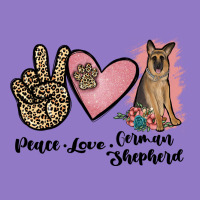 Peace Love German Shepherd Urban Hoodie | Teevron