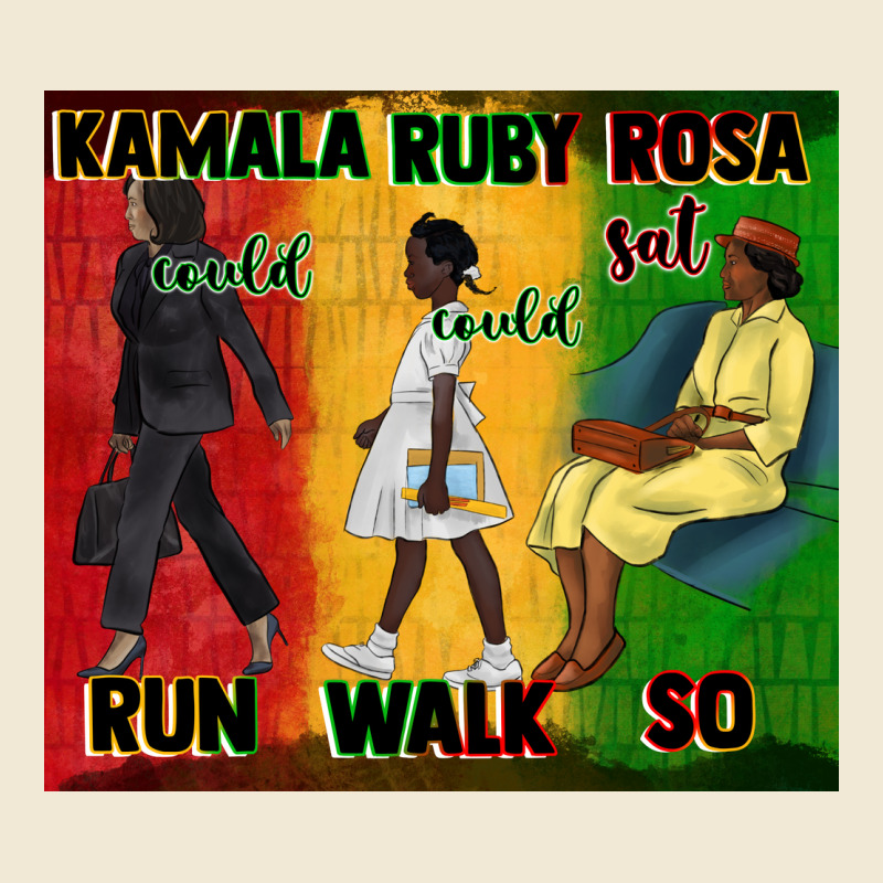 Rosa Sat So Ruby Could Walk So Kamala Could Run Tu Premium Tee by CowGirlArtShop | Teevron
