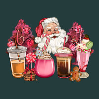 Pink Christmas Pink Tree Santa Coffe Cups Classic Tee | Teevron