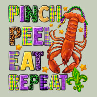 Pinch Peel Eat Repeat Crawfish Ladies Tee | Teevron