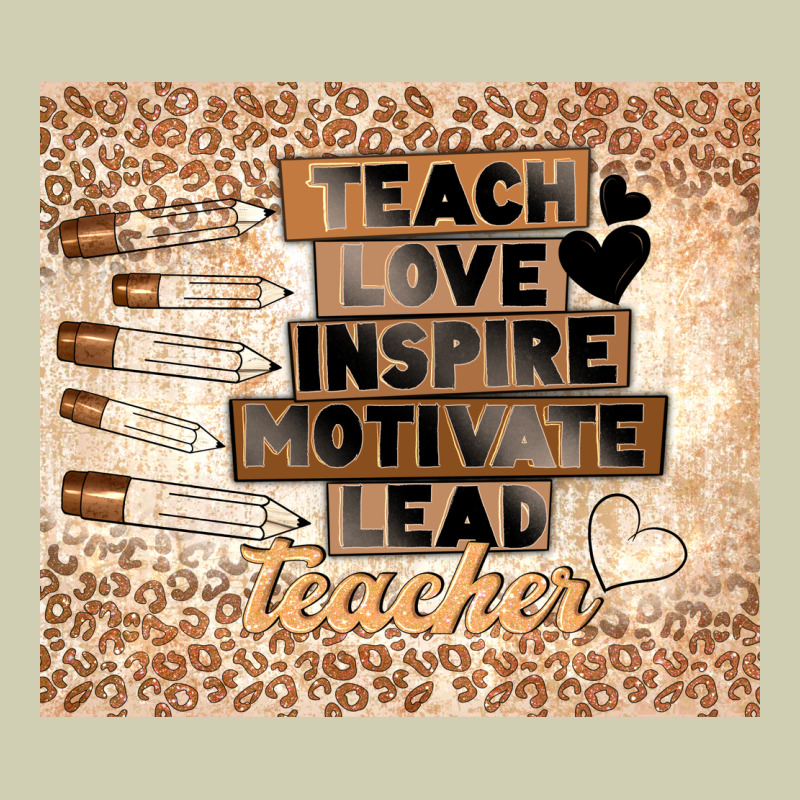 Black Teacher Heavy Core Tee by TumblerDesignByShophia | Teevron