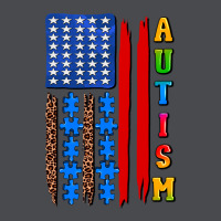 Autism American Flag Zipper Hoodie | Teevron