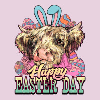 Happy Easter Day Cow Ladies Tee | Teevron