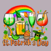 St. Patrick's Wine Glasses Vintage Tee | Teevron