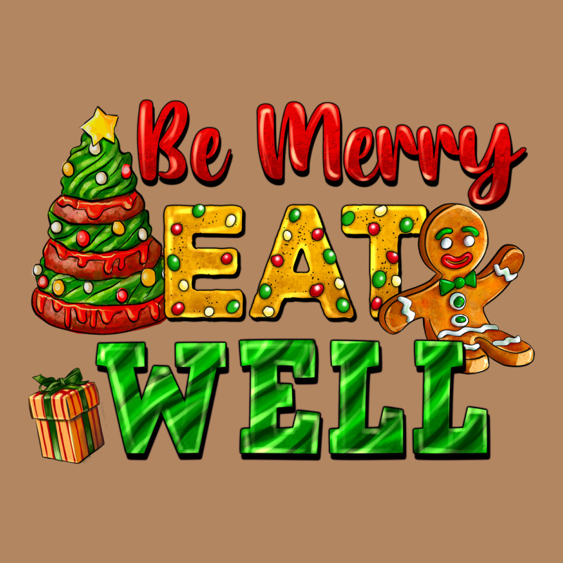 Be Merry Eat Well Long Sleeve Tee by FaDigitalArtStudio | Teevron